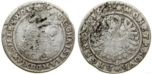 Silesia, 15 krajcars, 1664, Brzeg