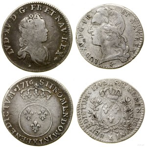 Francja, zestaw 2 x 1/10 ecu