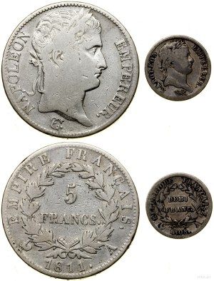 France, set of 2 coins