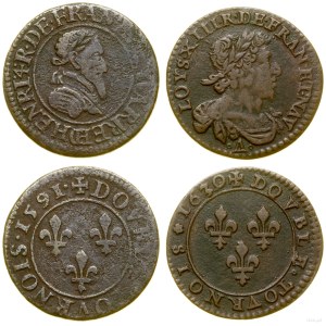 Francja, zestaw 2 x podwójny tournois