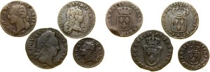 France, set of 4 coins