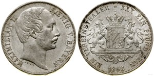 Germany, thaler, 1862, Munich