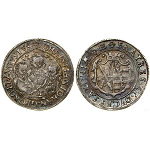 Allemagne, 1/4 de thaler, 1593, Dresde