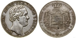 Germany, two-dollar = 3 1/2 guilders, 1854 F, Dresden