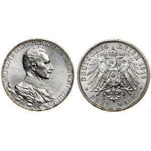 Niemcy, 3 marki, 1913 A, Berlin