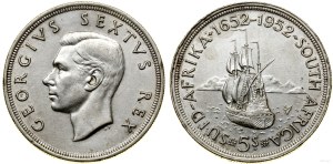 South Africa, 5 shillings, 1952, Pretoria
