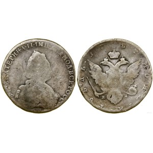 Rosja, rubel, 1787 СПБ ЯА, Petersburg