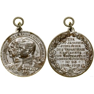Niemcy, 100. rocznicy utworzenia 23. pułku piechoty, 1913, Norymberga
