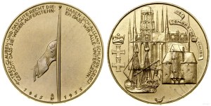 Germany, medal commemorating the 10th anniversary of the end of World War II and the loss of Danzig, 1955