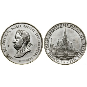 Polska, medal na pamiątkę 200. rocznicy Odsieczy Wiedeńskiej, 1883, Wiedeń