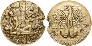 Poland, 1944 Warsaw Uprising Medal, 1982, Warsaw