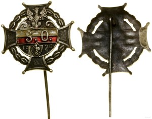 Poland, badge of the Civic Guard of the City of Warsaw, 1920