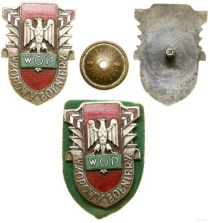 Poland, Badge of a Model Soldier of the Border Protection Forces, from 1950, Warsaw