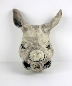 Katherine STACHURA (b. 1990), Young Rhino, 2025