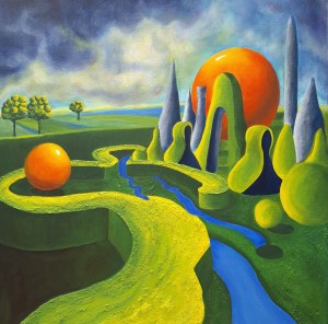 Sylwia GUMKOWSKA (b. 1980), Towards the silence of light, 2025