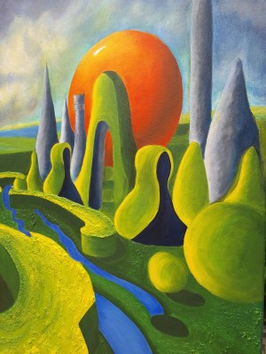Sylwia GUMKOWSKA (b. 1980), Towards the silence of light, 2025