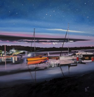 Joanna ABRA (pseud. b. 1986), Sky over Masuria, 2025