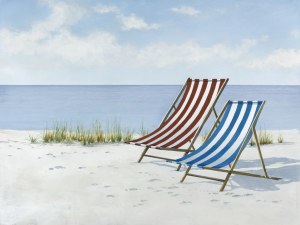 Anna Jaskulska, On the beach