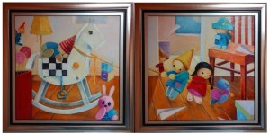 Mirella Stern, Planned Action, diptych