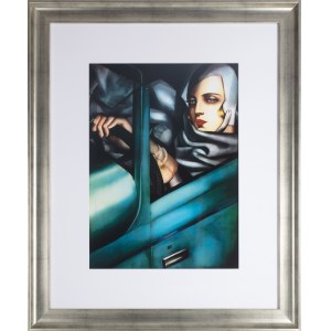Tamara Łempicka, Autoportret w zielonym Bugatti