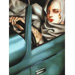 Tamara Łempicka, Autoportret w zielonym Bugatti