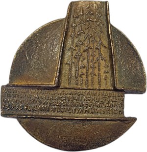 Bronislaw Chromy (1925-2017), Medal - 'BOCHATERS TO POLISH AND RADZIEC PARTISANS'.