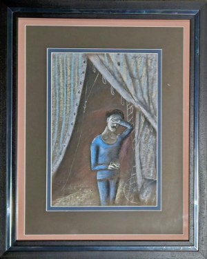 Jozef Wilkoń, Sadness, second half of the 20th century.