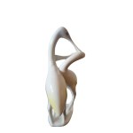 Figurka porcelanowa, Para ptaków, Hollohaza Węgry,