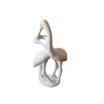Figurka porcelanowa, Para ptaków, Hollohaza Węgry,