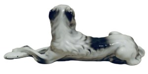 Lying greyhound - Table Porcelany Plant 