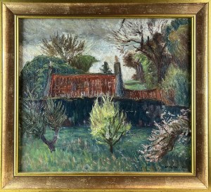 Stefan KĄTSKI (owner Kontski) (1898 Sanok - 1978 Pointe-Claire), Landscape (1941)