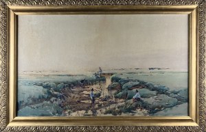 Stanislaw GIBIANSKI (1882-1971), By the stream