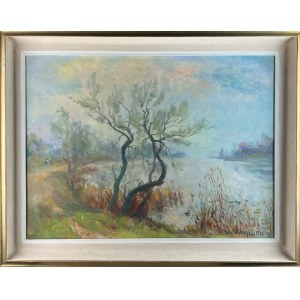 Szczepan SKORUPKA (1903 - 1997), Jezioro Powsińskie