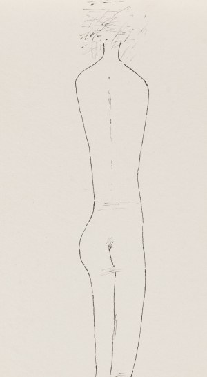 Jerzy Nowosielski (1923 Kraków - 2011 Kraków), Nude, 1996