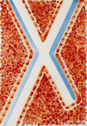 Stefan Gierowski (1925 Częstochowa - 2022 Warsaw), Untitled.
