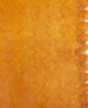 Stefan Gierowski (1925 Częstochowa - 2022 Warsaw), Orange Composition , 1990