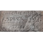 Franciszek Starowieyski (1930 Bratkówka k. Krosna - 2009 Warszawa), Projekt do plakatu wystawy Franciszka Starowieyskiego, 1984