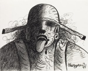 Pinchas Burstein Maryan (1927 Nowy Sacz - 1977 New York), Untitled, 1971