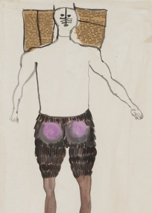 Eugeniusz Markowski (1912 Warsaw - 2007 Warsaw), Costume design for the play