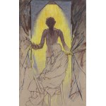 Jacek Waltoś (ur. 1938, Chorzów), Płaszcz miłosiernego samarytanina - tryptyk, 1986