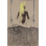 Jacek Waltoś (ur. 1938, Chorzów), Płaszcz miłosiernego samarytanina - tryptyk, 1986