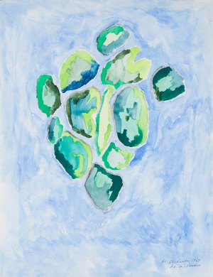 Marek Oberländer (1922 Szczerzec near Lviv - 1978 Nice), Untitled, 1969