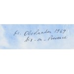 Marek Oberländer (1922 Szczerzec koło Lwowa - 1978 Nicea), Bez tytułu, 1969