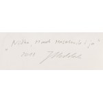 Jarosław Modzelewski (ur. 1955, Warszawa), Nitka, Meschnik i ja, 2018