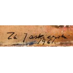 Zbigniew Jaskierski (1928 Lwów - 1969 Podkolce), Kompozycja abstrakcyjna, 1961