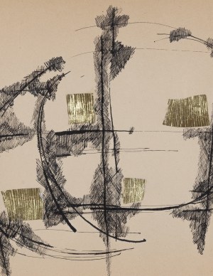 Arika Madeyska (1928 Warsaw - 2004 Paris), Composition, 1962