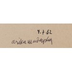 Arika Madeyska (1928 Warszawa - 2004 Paryż), Kompozycja, 1962