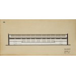 Eugeniusz Ajewski (1915 - 2006), Zestaw czterech plansz projektowych do Hali Koszyki, 1947
