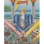 Andrzej Krajewski \ Andre de Krayewski (1933 Poznań - 2018 Newark), Poker