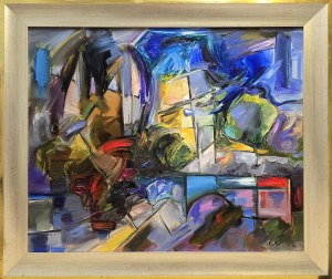 Zdzislaw Constantin Majrowski-Meyro (b. 1952), Lights of the City, 2007